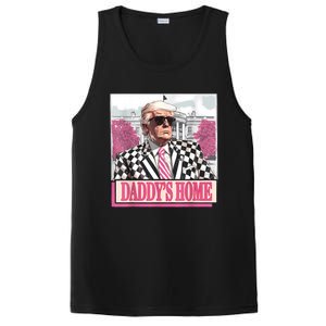 Take America Back Daddys Home Funny Donald Trump 2024 PosiCharge Competitor Tank