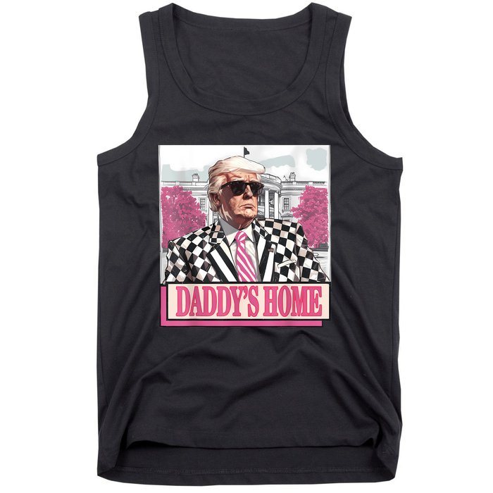 Take America Back Daddys Home Funny Donald Trump 2024 Tank Top