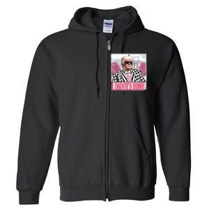 Take America Back Daddys Home Funny Donald Trump 2024 Full Zip Hoodie