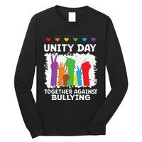 Together Against Bullying Unity Day Kindness Day Orange Long Sleeve Shirt