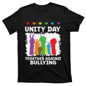 Together Against Bullying Unity Day Kindness Day Orange T-Shirt