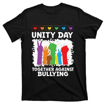 Together Against Bullying Unity Day Kindness Day Orange T-Shirt