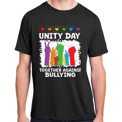 Together Against Bullying Unity Day Kindness Day Orange Adult ChromaSoft Performance T-Shirt