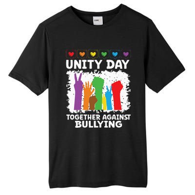 Together Against Bullying Unity Day Kindness Day Orange Tall Fusion ChromaSoft Performance T-Shirt