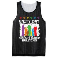 Together Against Bullying Unity Day Kindness Day Orange Mesh Reversible Basketball Jersey Tank