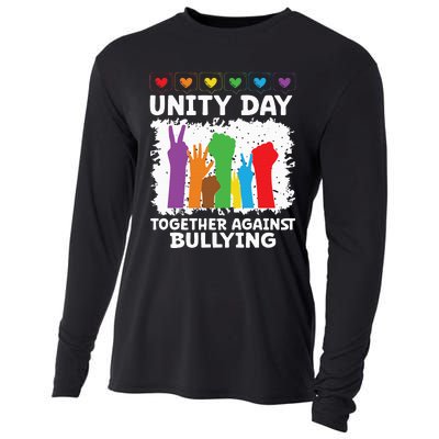 Together Against Bullying Unity Day Kindness Day Orange Cooling Performance Long Sleeve Crew