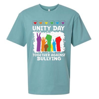 Together Against Bullying Unity Day Kindness Day Orange Sueded Cloud Jersey T-Shirt