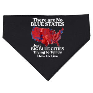 There Are Blue States Just Big Blue Cities Trying To Tell Us USA-Made Doggie Bandana