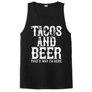 TACOS AND BEER Drinking Drunk Cinco De Mayo Women Gift PosiCharge Competitor Tank