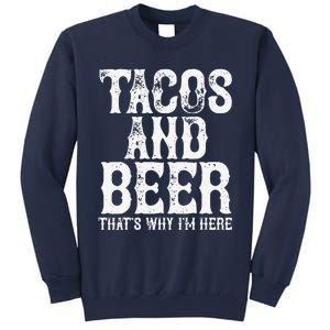 TACOS AND BEER Drinking Drunk Cinco De Mayo Women Gift Sweatshirt