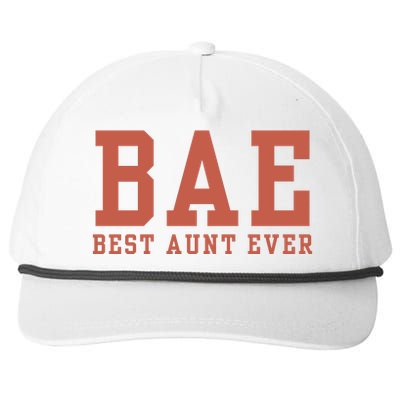 Trending Aunt Birthday Best Aunt Ever Snapback Five-Panel Rope Hat