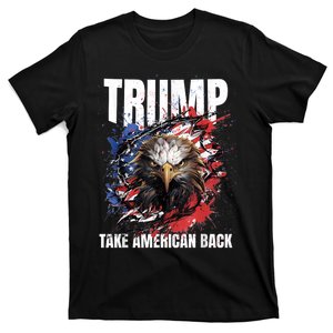 Take America Back Donald Trump Return 2024 Election 45 47 T-Shirt