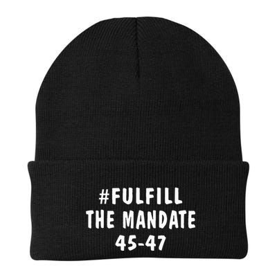 Take America Back And Fulfill The Mandate Beanie