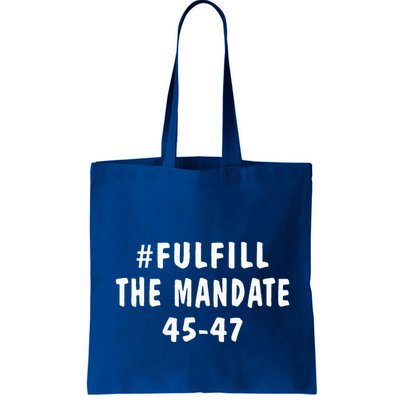Take America Back And Fulfill The Mandate Bag