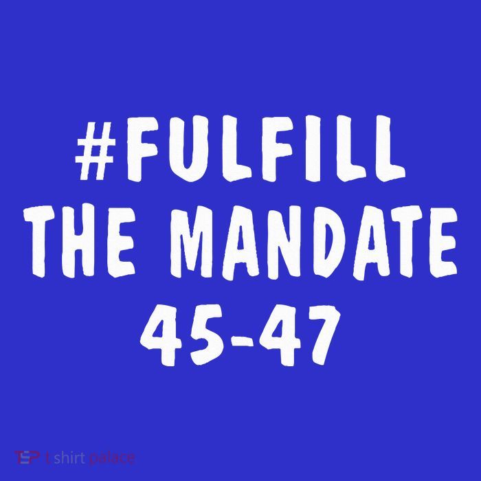 Take America Back And Fulfill The Mandate Premium T-Shirt
