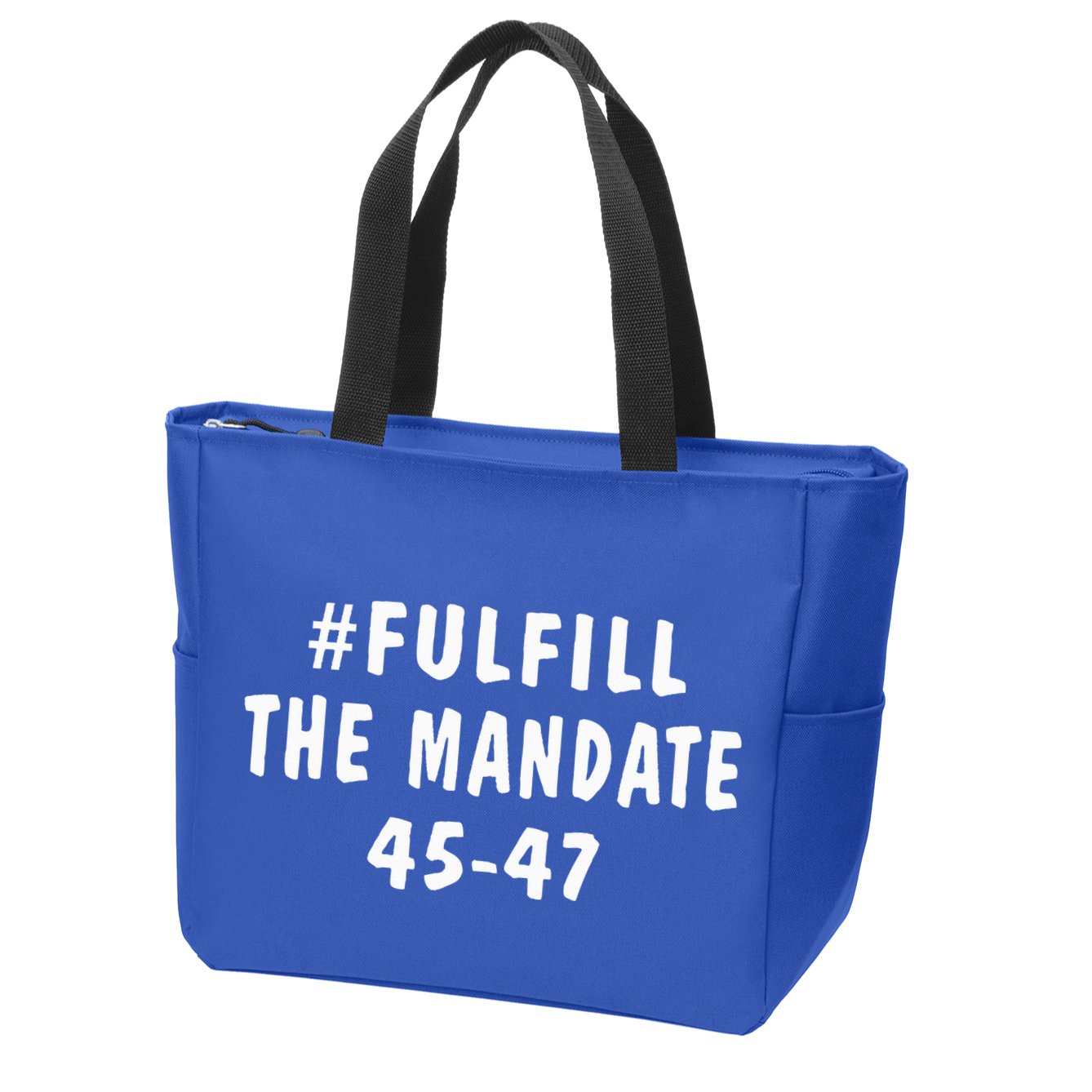 Take America Back And Fulfill The Mandate Zip Tote Bag