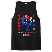 Take America Back Trump 2024 Maga Republicans Patriotic PosiCharge Competitor Tank