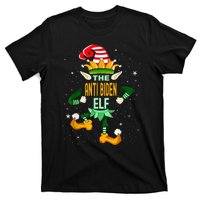 The Anti Biden Elf Funny Christmas Matching Family Outfit T-Shirt