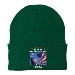 Take America Back Again Survivor Rally Design Knit Cap Winter Beanie