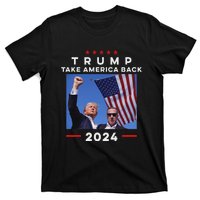 Take America Back Again Survivor Rally Design T-Shirt