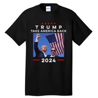 Take America Back Again Survivor Rally Design Tall T-Shirt