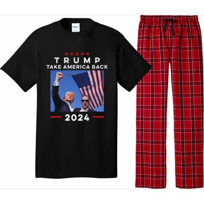 Take America Back Again Survivor Rally Design Pajama Set