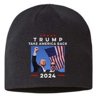 Take America Back Again Survivor Rally Design Sustainable Beanie