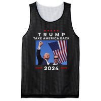 Take America Back Again Survivor Rally Design Mesh Reversible Basketball Jersey Tank