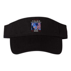 Take America Back Again Survivor Rally Design Valucap Bio-Washed Visor