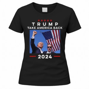 Take America Back Again Survivor Rally Design Women's T-Shirt