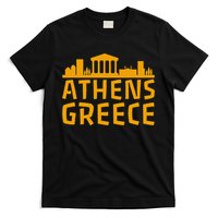 Tourist Attractions Building City Town Greek Greece T-Shirt