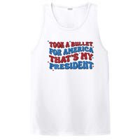 Took A Bullet For America ThatS My President PosiCharge Competitor Tank