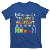 Teaching Assistant Battery Life Assistant Teacher Gift T-Shirt