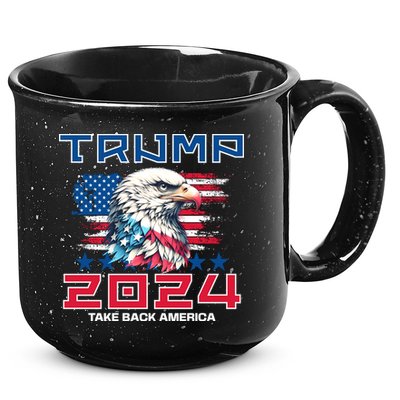 Take America Back Trump 2024 15oz Campfire Ceramic Mug