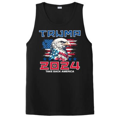 Take America Back Trump 2024 PosiCharge Competitor Tank