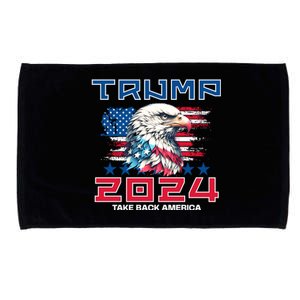 Take America Back Trump 2024 Microfiber Hand Towel