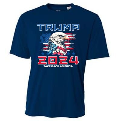 Take America Back Trump 2024 Cooling Performance Crew T-Shirt