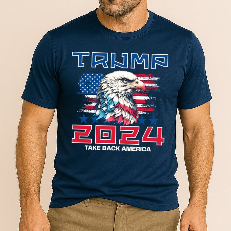Take America Back Trump 2024 Cooling Performance Crew T-Shirt
