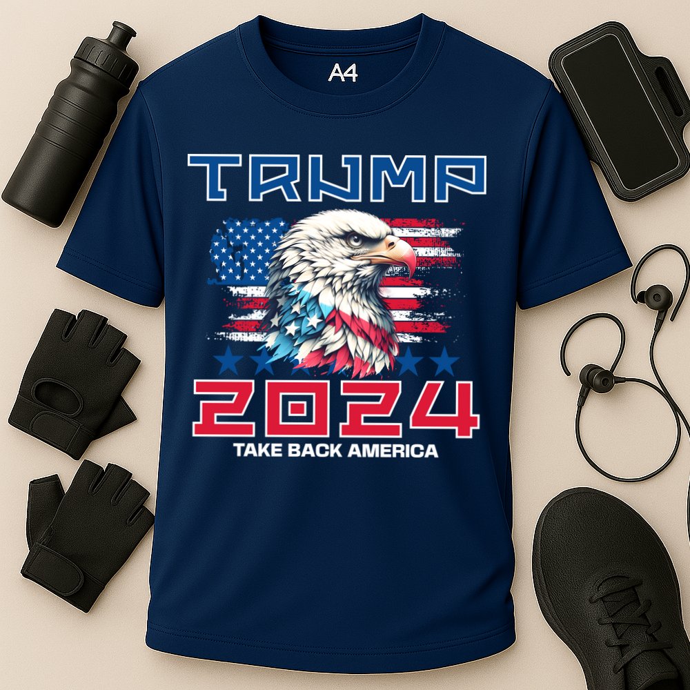 Take America Back Trump 2024 Cooling Performance Crew T-Shirt
