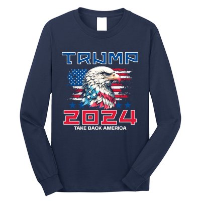 Take America Back Trump 2024 Long Sleeve Shirt