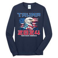 Take America Back Trump 2024 Tall Long Sleeve T-Shirt