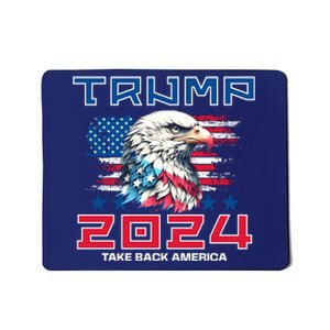 Take America Back Trump 2024 Mousepad