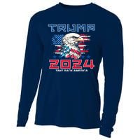 Take America Back Trump 2024 Cooling Performance Long Sleeve Crew