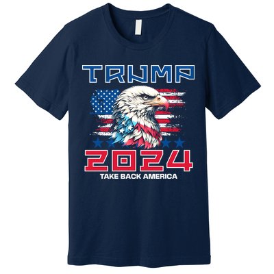 Take America Back Trump 2024 Premium T-Shirt