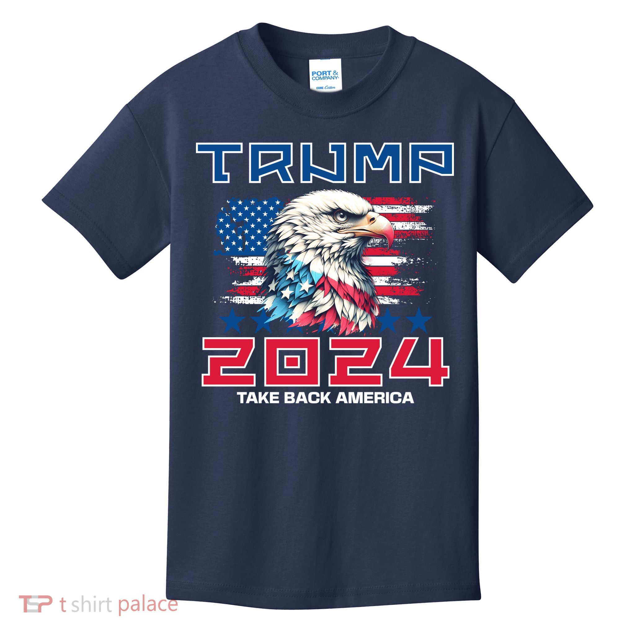 Take America Back Trump 2024 Kids T-Shirt