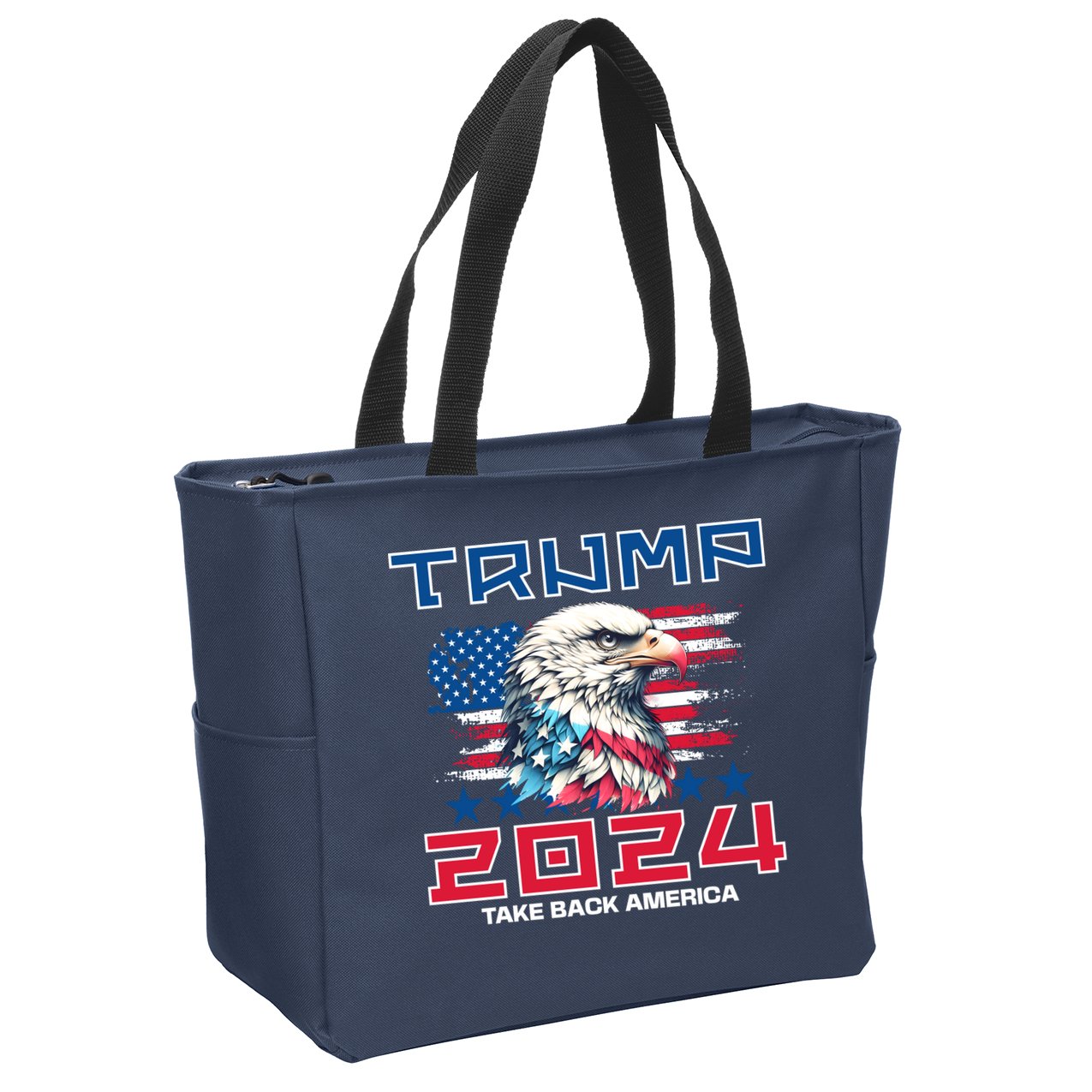 Take America Back Trump 2024 Zip Tote Bag