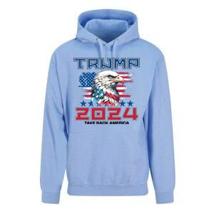 Take America Back Trump 2024 Unisex Surf Hoodie