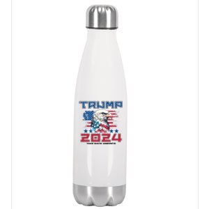 Take America Back Trump 2024 Stainless Steel Insulated Water Bottle