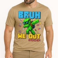 Teacher Appreciation Bruh We Out Gamer Pixel Style Summer Performance Shirt