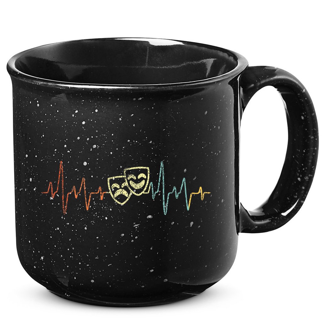 Theatre Actor Broadway Musical Theater Nerd 15oz Campfire Ceramic Mug